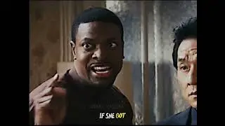 Funny scene from the Rush hour movie.  Chris Tucker and Jackie Chan 