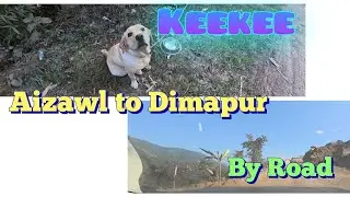 Aizawl to Dimapur Road Trip with Keekee