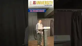 Expert Session on Career Development by Mr. Unmesh Dikshit at JG University