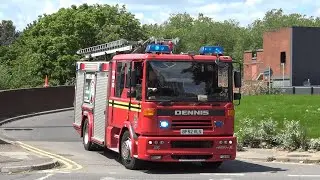 West Midlands Fire Service - Coventry Reserve Pump Rescue Ladder Turnout