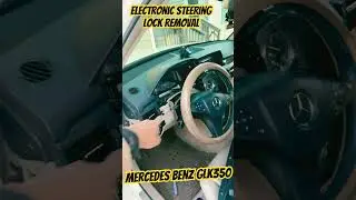 #mercedesbenz #glk350 #esl #removal #electronic #steeringlock #mercedes #benz #easyremoval #shorts