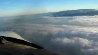 Flying through Tejon Pass