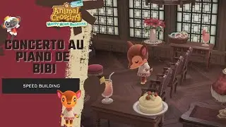 Concerto au piano de Bibi | Happy Home Paradise | ACNH Speed Building