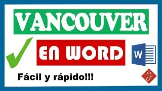 Como Instalar Estilo VANCOUVER en Microsoft Word ✔️
