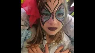 fairytopia Butterfly Facepainting by Snowqueen