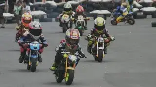 Aksi Pembalap Cilik di Road Race Mini GP Wonogiri 2025