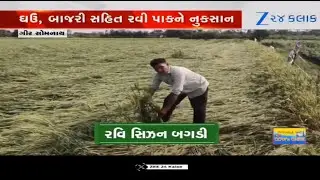 Gir-Somnath farmers face huge crop loss as parts of the district received unseasonal rains yesterday