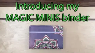NEW Magic Minis binder! | Low Income | Savings Challenges | Scratch Offs | Cash Stuffing | $75
