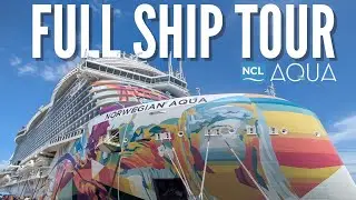 Norwegian Aqua: Full Ship Tour & Walkthrough (See It ALL!!)