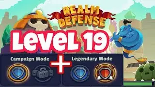 Realm Defense Level 19 Campaign And Legendary With Local Heroes