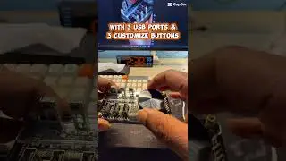 EleksMaker GEEKHUB Desktop Controller Second-Generation with Volume Custom Keyboard #eleksmaker #pc