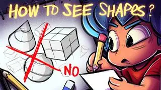 How to ‘SEE’ Shapes when you Draw? 