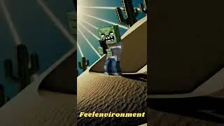 🧟&zwj;♂️🌞 Minecraft Zombie vs Desert Heat... Can It Survive? 🔥😂 Hilarious Survival Challenge! #shorts