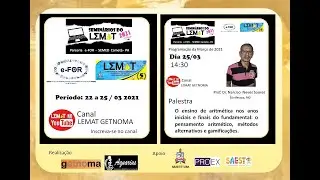 4º DIA DO SEMINÁRIO LEMAT/e-FOR