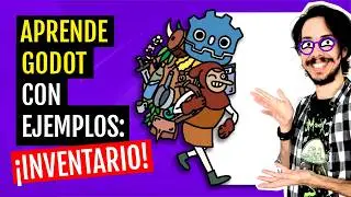 Aprender Godot con ejemplos para principiantes: recoger objetos en el inventario