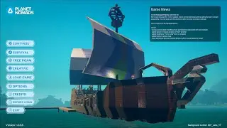 Planet Nomads (17) Building a New Flying Base