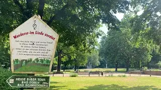 Rundgang mit Erl&auml;uterungen im historischen Kurpark von Bad D&uuml;ben ⛲️
