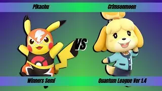 Pikachu (Pikachu) vs Crimsonmoon (Isabelle) - Winners Semi-Final - Jenzo's Quantum League Ver 1.4