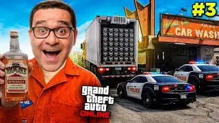 GTA 5 Online CAR WASH #3 - LEI SECA E MUITO WHISKY COM DINHEIRO SUJO