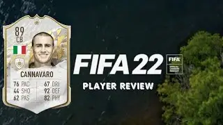 THE BEST ICON CENTER BACK? FABIO CANNAVARO PLAYER REVIEW!!! FIFA 22 RTG #10