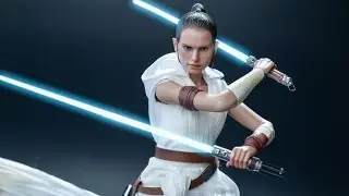 Hot Toys STAR WARS The Rise Of Skywalker REY & D-O Final