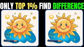Spot The 5 Difference : Only Top 1% Find ALL [ #103]
