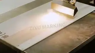 Zixu automatic CNC platform 6 axis pulse laser cleaning machine for rust and paint removal!