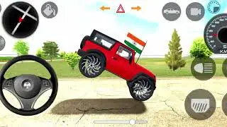 Modified Mahindra Thar😈Games:Indian Thar Red (Gadi Wala Games) Car Game Android Game Part 1#Games