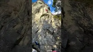 二子山　西岳　ロウソク岩　ひっくり返るな7b RP2022/1/17