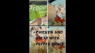 Chicken and gulay with pepper sauce#peppersauce #chicken #gulay #yummy #simply #cooking #food