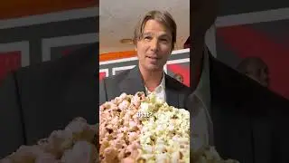 #JoshHartnett reveals his favorite movie snacks 🍿#TrapMovie