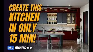 15 Minutes to a Dream Kitchen  Timelapse Build
