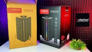 Clarion JM-KACEY 265 Party Speaker | Unboxing Review Sound Test | Dual Subwoofer | ₹8000