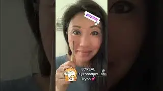 LOREAL Infallible Eyeshadow #tryon &bull; Mompreneur Life ❤️ Vlog YouTube #Shorts