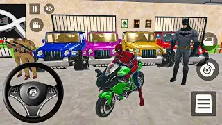🐝 Indian Thift Auto Android Game 🌿 Monster Spiderman & Super Car🏎️💨 Modify All Car & Bike Showroom 🎮