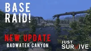BASE RAIDING RACE IN NEW H1Z1 JUST SURVIVE UPDATE 8/15/17 BADWATER CANYON (Finnish)