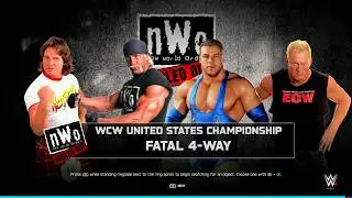 WWE 2K25 FULL MATCH - Piper vs. Angle vs. Hogan vs. Sandman - Icon's Legacy