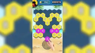 Merge Block - 2048 Hexa puzzle