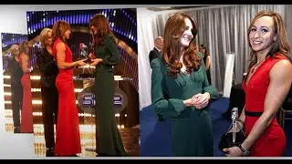 WOW! Catherine's Green Gown And Blue Circular Earrings Bring Fans To Tears
