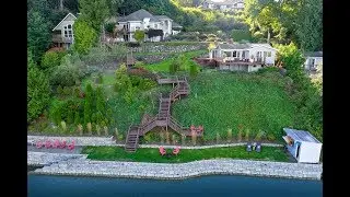 Houses for Sale in Gig Harbor: Gated 0.9 Acre Property on Wollochet Bay