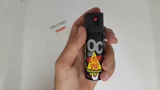 Biber sprej OC 5000 KKS 50 ml Suzavac domet 6 metara