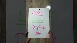 Préparation national : dipôle RC / part 1 / cours + astuces / bac 2024 / 2bac biof / soufaine Pc