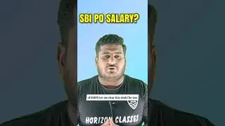 SBI PO Salary? | SBI Probationary Officer Salary #sbi #po #salary #horizonclasses