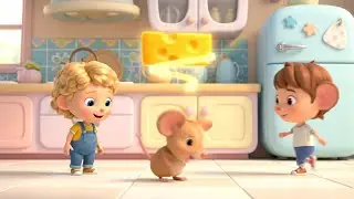 Little Mouse&rsquo;s Dancing Cheese Adventure | Nursery Rhymes for Kids & Baby Songs