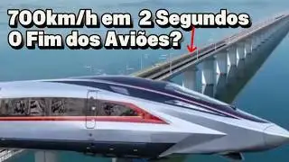 O Novo Recorde de Velocidade da China nos Trilhos