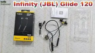 Infinity (JBL) Glide 120 Metal in-Ear Wireless Flex Neckband with Bluetooth 5.0 and IPX5 Sweatproof