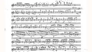 Anthony Burgess - Sonata for English Horn [Score-Video]