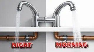 Why Water Pressure Drops at Night But Not in the Morning