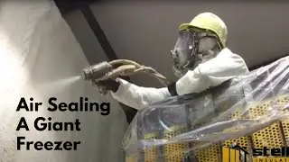 Freezer Closed Cell Spray Foam Insulation. Stellrr of Austin