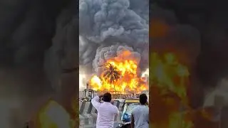 #Chennai Madhavaram Chemical storage unit Fire Accident